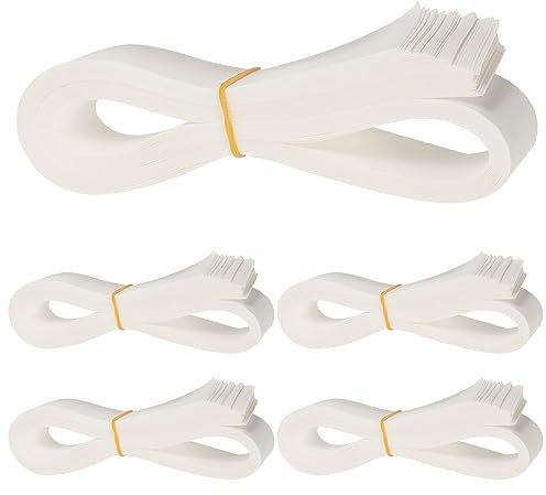 Uonlytech 200 Stück Geldbänder Selbstdichtende Währungsbänder Geldscheinverpackungen Geld-Bargeldbänder Für -Wickel-Organizer