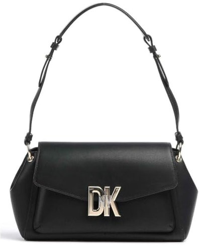 DKNY Damen Logo Handtasche Taschen Und Geldbörsen Schwarz ONE Size