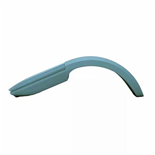 LiLiTok Mouse pieghevole Bluetooth, silenzioso, mouse wireless Arc Touch ultra sottile, compatibile con Microsoft PC, MacBook, Surface Book (blu)