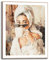 REINDERS Gerahmtes Bild, Waking Up, Wohnzimmer, Poster, Wanddeko, Room Decor, MDF, Beige, 50x40cm