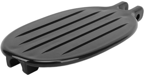 Rollstuhl-Fußplatte, Ersatz-Fußbeinstützen, Fußplatten, Rollstuhlzubehör für Fuß- und Beinunterstützung, Größe 29 X 13 Cm