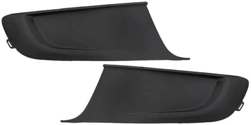 SZYNBQ Lampen Abdeckung Grill Kompatibel Mit Vw Für Touran Für Caddy 2010 2011 2012 2013 2014 1 Paar Nebelscheinwerfer-Lampenrahmen-Abdeckungsgitter Ohne Loch 2K5853666