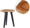 Xichuzi Couchtisch 40 x 45 cm Teak Massiv, Living Room Table, Wohnzimmertisch, Beistelltisch, Side Table & End Table, Coffee Table