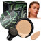 Pilzkopf Luftkissen CC Creme, Mushroom Head Air Cushion CC Cream, BB Creme Feuchtigkeitsspendende und Aufhellende Cushion Foundation Concealer Make Up Beauty Cream (Nude-Farbe)