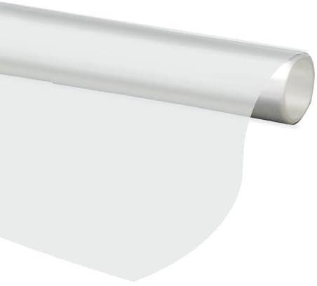 BNGXR Film de protection mural électrostatique, 40 cm x 10 m, transparent, anti-éclaboussures, pour meubles, maison, bureau, école