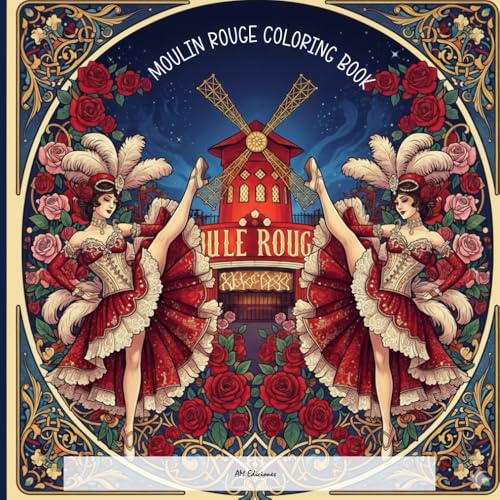 Moulin Rouge Coloring Book