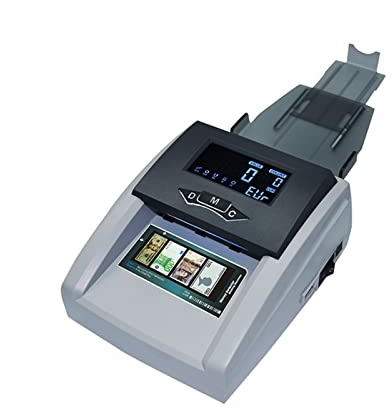 Geldzählmaschine, Gefälliger Gelddetektor intelligent Erkennung for den Euro/Trl/chf/gbp Währung Erkennung von 6-8Kinds gefälschten Gelddetektor(RUB)