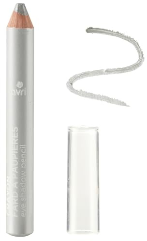 Avril Crayon Fard à Paupières Bio – Ombre à Paupières Naturelle Vegan – Texture Crémeuse et Modulable – Certifié Cosmos Organic (Glacier Nacré)