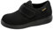 Fischer Herren Ortho Flache Hausschuhe, Schwarz Schwarz 222, 37 EU Weit