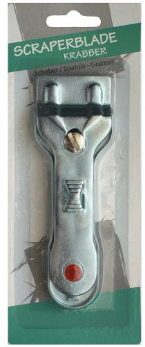 Glaskeramik-Schaber 14 cm Metall