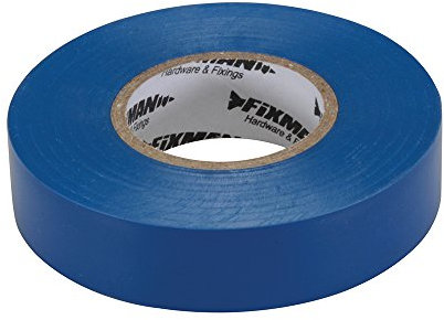 Fixman 187539 Ruban isolant - 19 mm x 33 m - Bleu