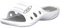 Brandsseller Chaussures Femme | Chaussures de Plage et Piscine | Chaussures pour la Douche | Chaussons| Sandales d'été | Intérieur et Extérieur | Blanc/Gris Clair | 38 EU