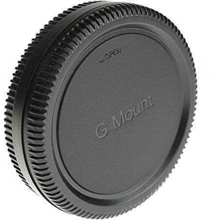 JJC L-RFG Schutzdeckel-Set (Gehäusedeckel und Objektivrückdeckel) für Fuji G-Mount