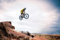 1art1 Mountain Biking XXL Poster Take Me Higher Plakat | Bild 120x80 cm