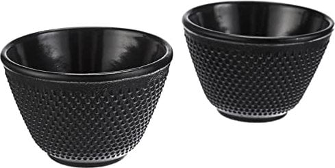 Vier 151 Lot de 2 verres à thé 100 ml, en fonte.