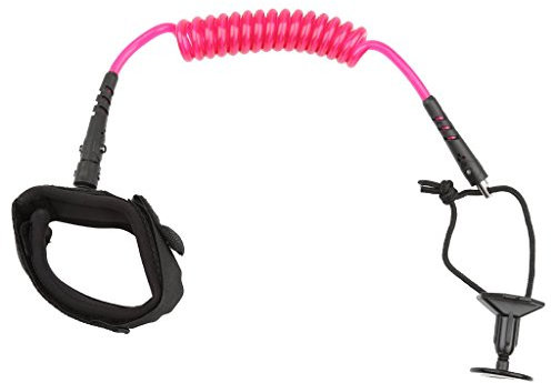 Inzopo Bodyboard Leash verstellbar Surfbrett Biceps gerollt Handgelenk Leine mit rotem Stöpsel Einheitsgröße