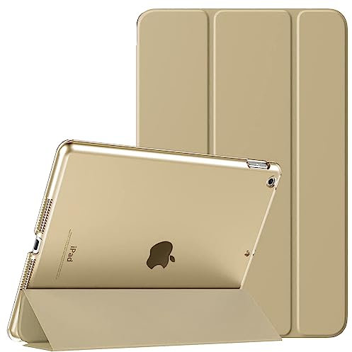 Schutzhülle für Apple iPad Mini 4. / 5. Generation A1538 A1550 A2126 A2124 Smart Magnetic Stand Case with Automatic Wake/Sleep (Gold)