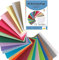 Paper24 25 farbige Briefumschläge C8 in 25 unterschiedlichen Farben als Set Umschlag C8, nassklebend, ideal zum Basteln, zu Weihnachten oder als Geschenkidee