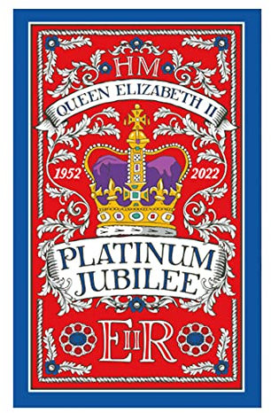 Platinum Jubilee Tea Towel Commemorative Memorabilia Queen Elizabeth Crown Souvenirs Gift (By LILAJ)