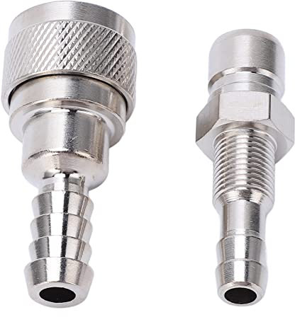 3B2 70250 1, robuster 2-teiliger Kraftstoffschlauchanschluss 5/16 Zoll für Außenborder 2 4-Takt 5 PS bis 90 PS Andere Transportmittel