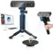 MINI 3D-Scanner, 0,02 mm Genauigkeit Hochpräziser 3D-Scanner, Binokulares Blaues Licht, 10 fps Scangeschwindigkeit für kleine Objekte, Schmuck, Miniaturmodelle, Zahnabdrücke, 3D-Modellierung