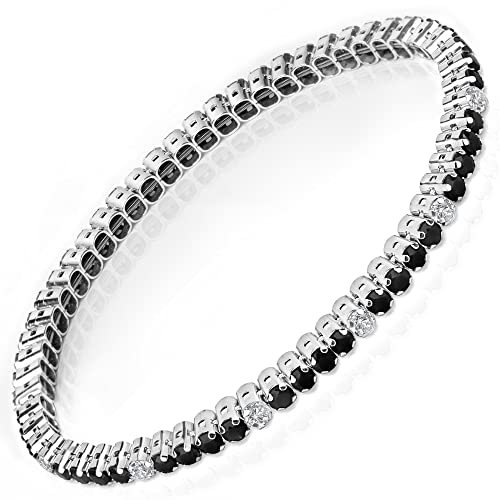 Damiano Parati Bracciale Tennis Unisex - Argento 925 per Donna e Uomo