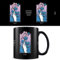 Tazza Disney Princess Belle Black in confezione regalo (disegno rosa incantata) tazza da caffè in ceramica da 311,8 g regalo Disney per donna