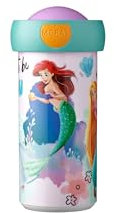 Mepal - Verschlussbecher Campus - Trinkbecher - Auslaufsicherer Wasserflasche für Kinder - Wiederverwendbarer Becher - BPA-frei & Spülmaschinenfest - 300 ml - Disney Princess