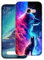 WUACYEAMING Hülle für Samsung Galaxy A3 (2017),Aesthetic Motiv Weiche Silikon Muster TPU Bumper Stoßfest Schutzhülle Transparent Mädchen mit Cover HandyHülle case Pattern-(Wolf)