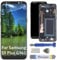 Int'x Display INCELL for Samsung S9 Plus - Replacement Screen for LCD with Frame - Touch Screen with Repair Tool Kits - Replaces a Broken Screen - Black