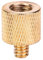 Tornillo Adaptador de Rosca de Trípode Macho de Latón de 3/8'' Hembra a 1/4'' para Cámara