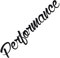 Performance Sticker Autoaufkleber Heckscheibenaufkleber Tuningsticker Seiteaufkleber Autodekor Auo Tuning Frontscheiben (Glanz Weiß)