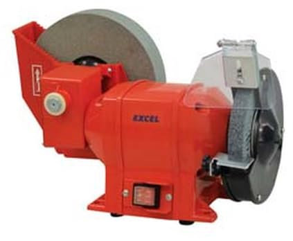 1PEZZO SMERIGLIATRICE DA BANCO COMBINATA MOLE ? MM.150/200 250W