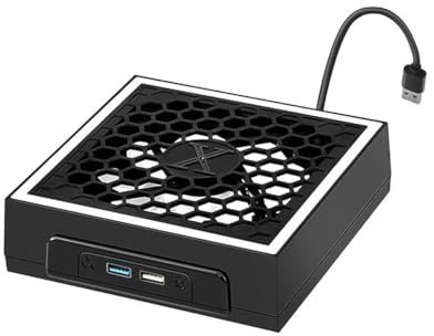Hsthe Sea Lüfter für Xbox Series X-Konsole mit RGB Beleuchtung