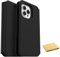 OtterBox Strada Via Folio Case for iPhone 13 Pro Max/12 Pro Max with Cleaning Cloth - Non Retail Packaging - Black