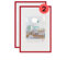 walther design Bilderrahmen New Lifestyle Kunststoffrahmen 18x24 cm rot, Doppelpack, KV824RD