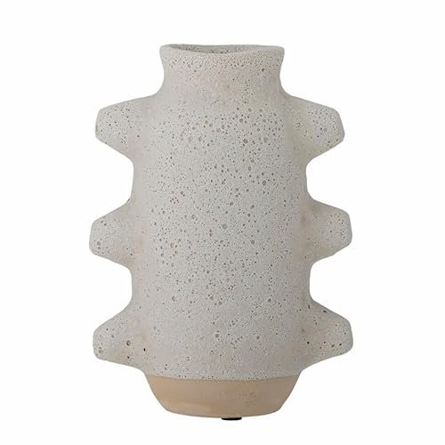 Birka Vase, Weiß, Keramik