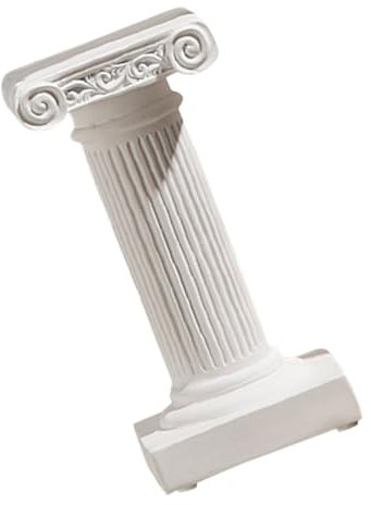 KITANDOVE Estatua De Columna Romana Planta Soporte De Columna Columnas Griegas Estatua Micro Paisaje Pilar Acuario Columna Romana Estatua Griega Columna Foto Prop Base De Olla Decoración