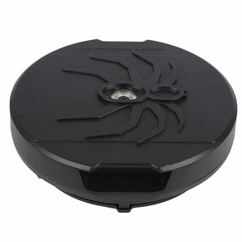 Subwoofer Activo Premium para Llanta de Repuesto de 12 Pulgadas, 400 W RMS, 4 Ohmios con Control Remoto, Graves Mejorados para Vehículos, 12 V