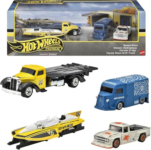 Hot Wheels Paquete múltiple de vehículos premium