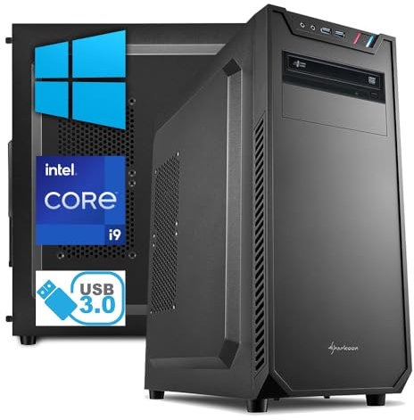 PC Computer i9 12900K 16 Core 5,20 Ghz - Ram 64 GB - SSD M.2 1 TB - HD 2 TB - DVD - Windows 10/11 Professional