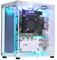 Yahboom Raspberry Pi 5 Case, Micro Desktop Aluminium Case with Pi5 Active Radiator, PWM Fan, RGB Lightint Bar, Mini Tower PC Case, OLED Display