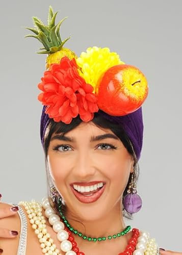 Struts Carmen Miranda Style Rio Carnival Showgirl Fruit Hat