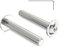 20 Stück M4 x 25 mm Linsenkopfschrauben mit Flansch Innensechskant Antrieb Edelstahl A2 V2A Schrauben Vollgewinde mit Innensechskantschlussel