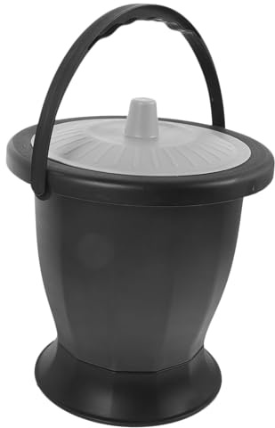 Toyvian Orinal Tapa Lavabo Portátil Urinario Cubo Para Orina Escupidera Práctica