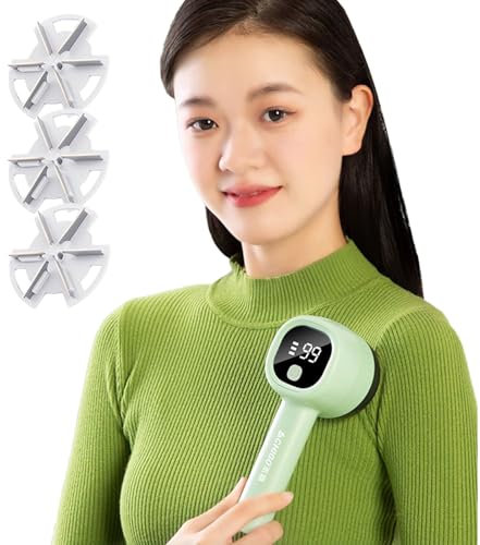 Qumiuu Afeitapelusas | Recortador con Pantalla Digital - Aparato Pelusas Multifuncional con Pantalla Digital para Jerséis, Alfombras, Sofás Y Lana