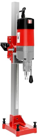 Kernbohrmaschine, 2300W Nass Kernbohrgerät, Hebebereich 60CM, Durchmesser des Bohrlochs 0-165mm, 740U/Min Betonkernbohrständer