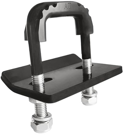 Hitch Tightener Anti Rattle Stabilizer for Bike Rack Trailer Hitch Tray black