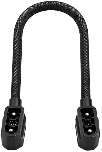 MSMJSFA Geflochtenes extra Batteriekabel für EcoFlow Delta-Serie, 99 cm