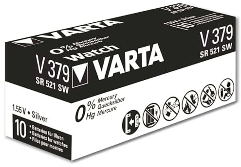 Varta 379 Uhrenbatterie